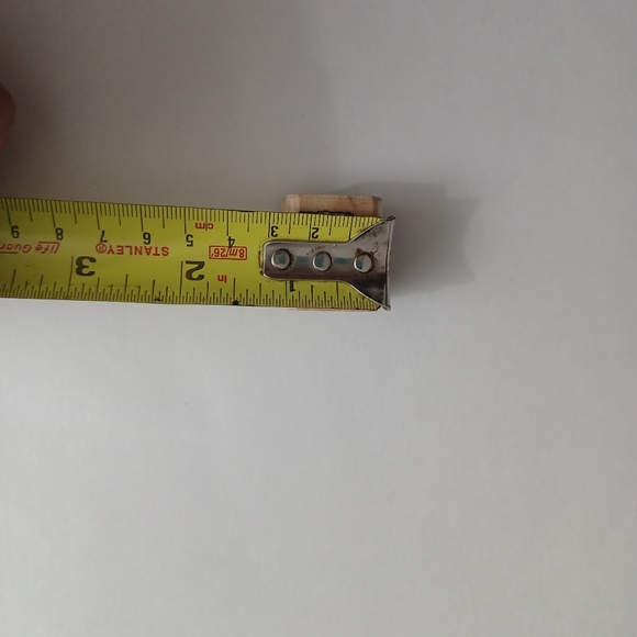 Santa Claus Noteworthy 1994 XM1245 Wood/Rubber Stamp -Mounted *INK STAIN - Picture 7 of 9